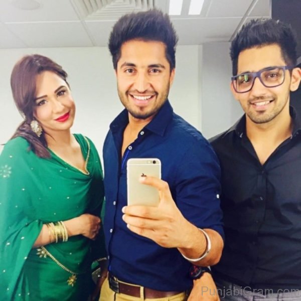 Jassi gill with mandy thakar and babbal rai