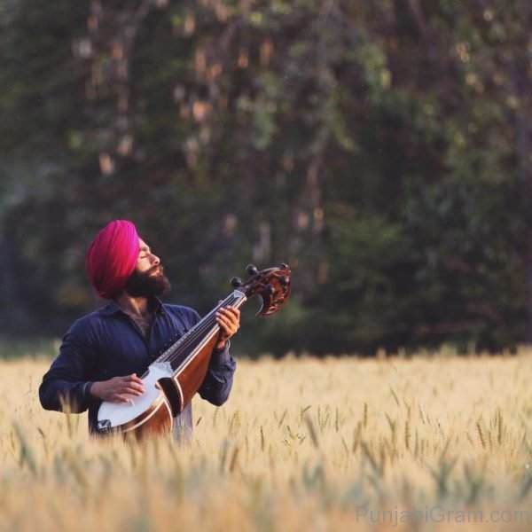 Photograph Of Punjabi Actor Harp-132