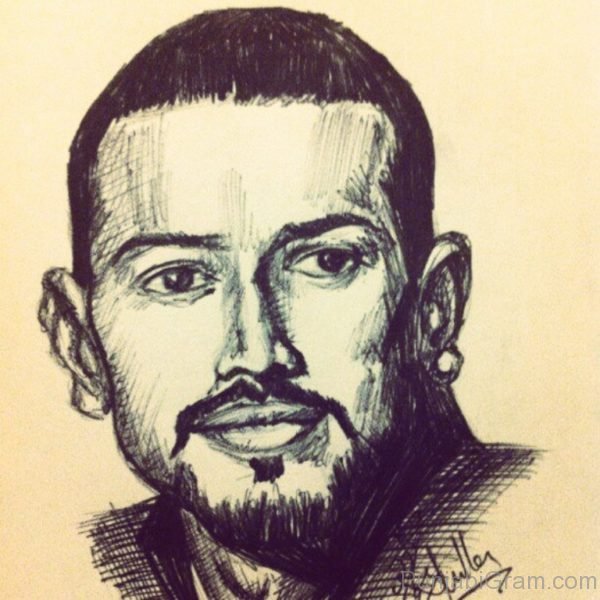 Sketch Of Garry Sandhu-176