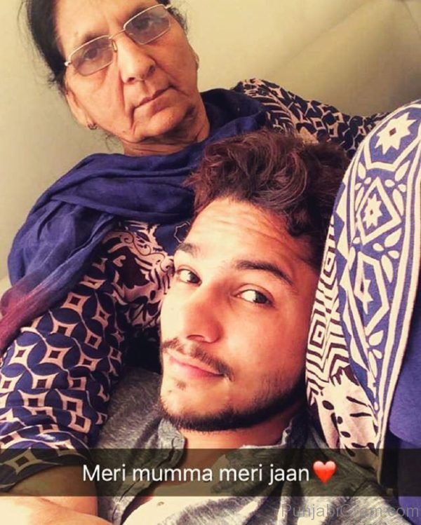 BIG Dhillon With His Mom 187