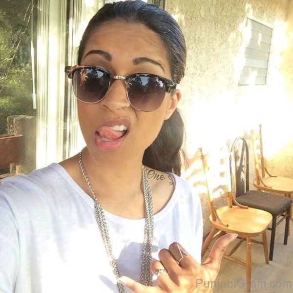 Photograph Of Lilly Singh Looking Admirable 2