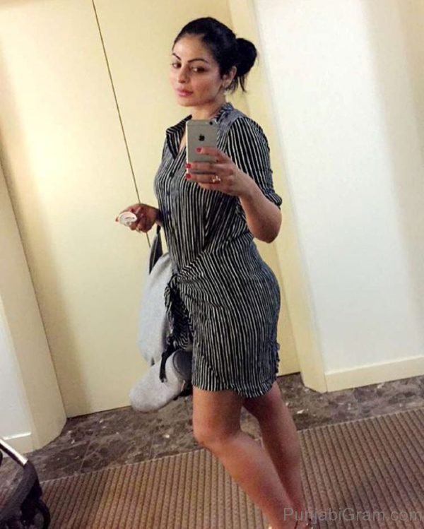 Photograph Of Neeru Bajwa Looking Sweet And Cute