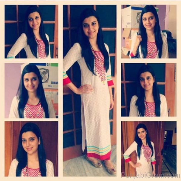 Photograph Of Nimrat Khaira Looking Good