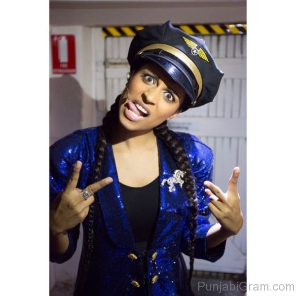 Photograph Of Punjabi Actress Lilly Singh