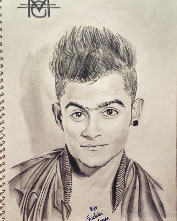 Pencil Sketch Of Millind