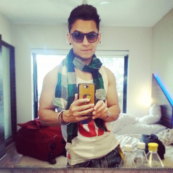 Picture Of Millind Gaba Looking Smart