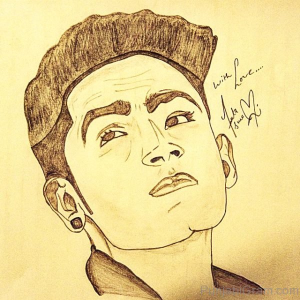 Sketch Of Millind Gaba